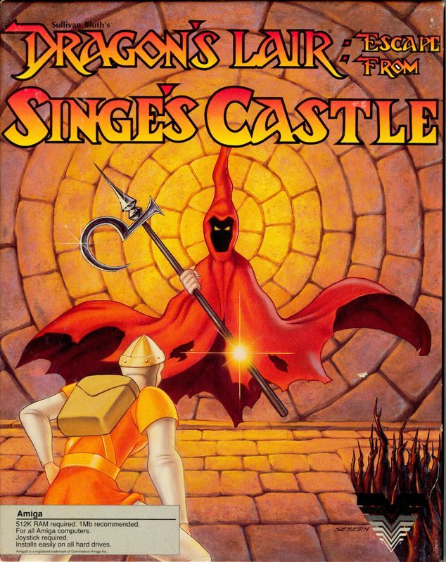 Game cover: Dragon's Lair: Escape from Singe's Castle