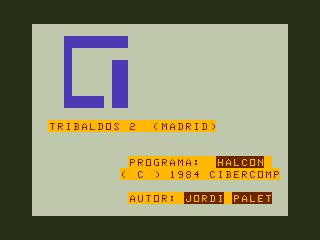 Game cover: Halcón