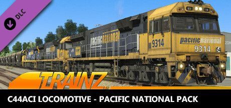 Game cover: Trainz Plus: C44ACI Pacific National Pack