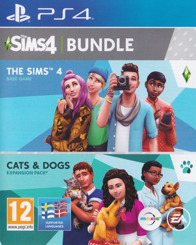 Game cover: The Sims 4 Bundle: Base Game + Cats & Dogs