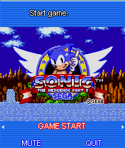 Game cover: Sonic the Hedgehog Part 2