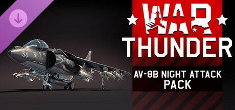Game cover: War Thunder: AV-8B Night Attack Pack