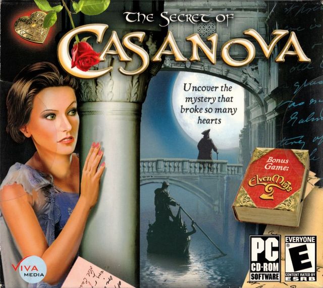 Game cover: The Secret of Casanova (Bonus Game: Elven Mists 2)