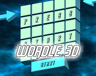 Game cover: Wordle 3D