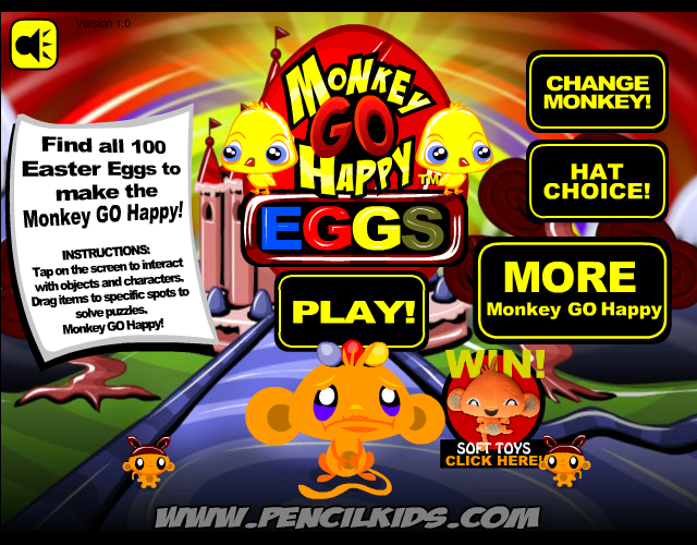 Game cover: Monkey Go Happy: Eggs