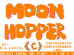 Game cover: Moon Hopper