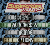 Game cover: Supercross Freestyle