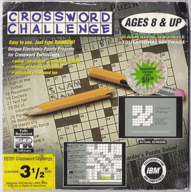 Game cover: Crossword Challenge
