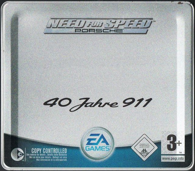 Game cover: Need for Speed: Porsche - 40 Jahre 911
