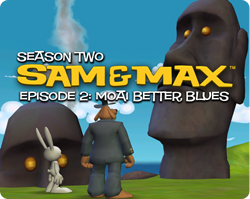 Game cover: Sam & Max: Season Two - Moai Better Blues
