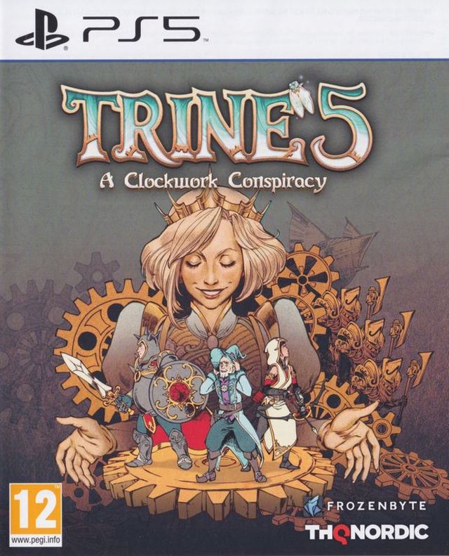 Game cover: Trine 5: A Clockwork Conspiracy