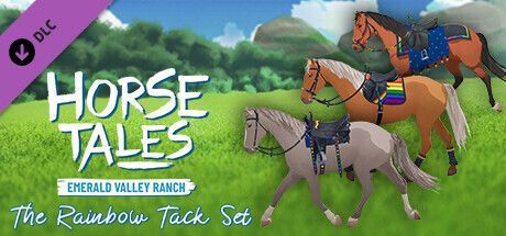 Game cover: Horse Tales: Emerald Valley Ranch - The Rainbow Tack Set