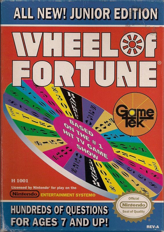 Game cover: Wheel of Fortune: Junior Edition