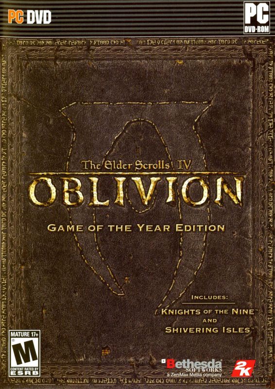 Game cover: The Elder Scrolls IV: Oblivion - Game of the Year Edition