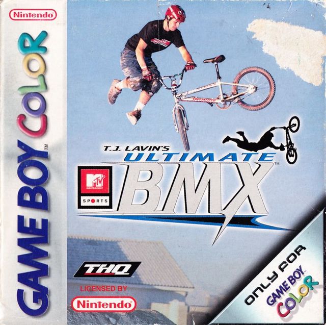 Game cover: MTV Sports: T.J. Lavin's Ultimate BMX