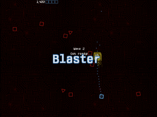 Game cover: Blaster