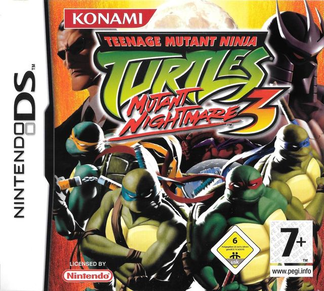 Game cover: Teenage Mutant Ninja Turtles 3: Mutant Nightmare