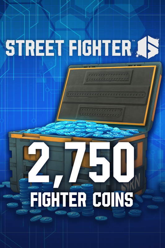 Game cover: Street Fighter 6: 2,750 Fighter Coins