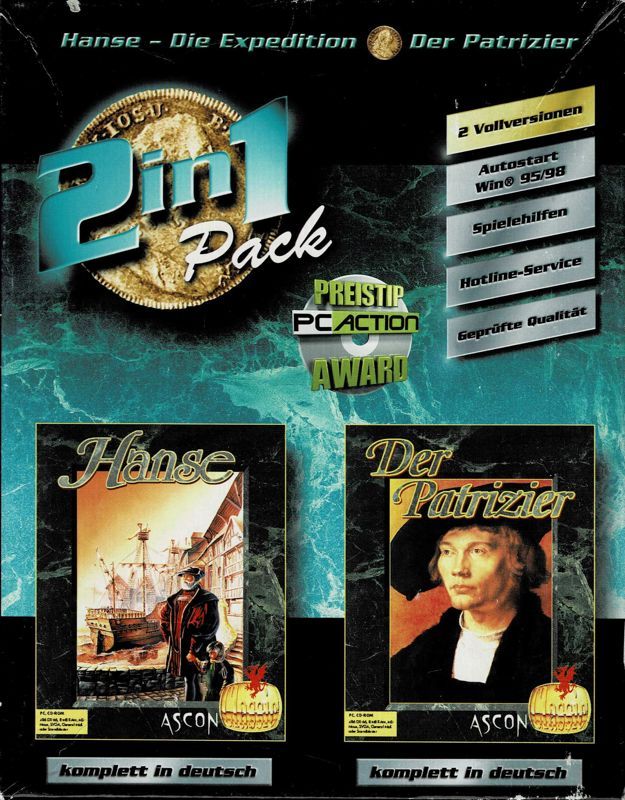 Game cover: 2 in 1 Pack: Hanse: Die Expedition / Der Patrizier