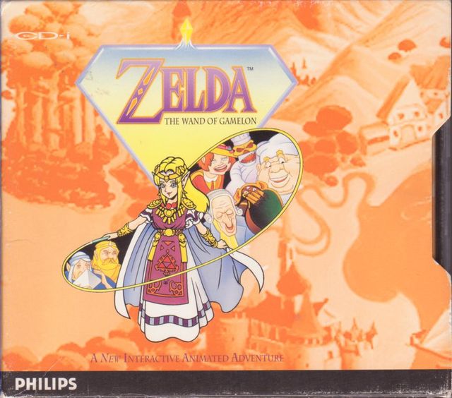 Game cover: Zelda: The Wand of Gamelon