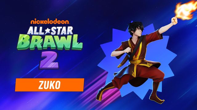 Game cover: Nickelodeon All-Star Brawl 2: Zuko