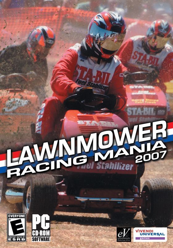 Game cover: Lawnmower Racing Mania 2007