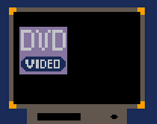 Game cover: Get the DVD Screensaver Icon into the Corner