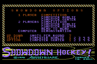 Game cover: Showdown Hockey!