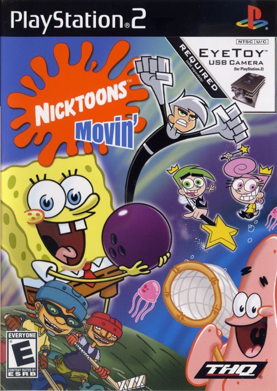 Game cover: Nicktoons Movin'