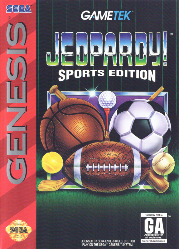 Game cover: Jeopardy! Sports Edition