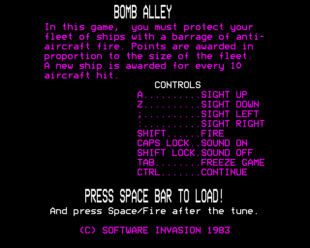 Game cover: 3D Bomb Alley