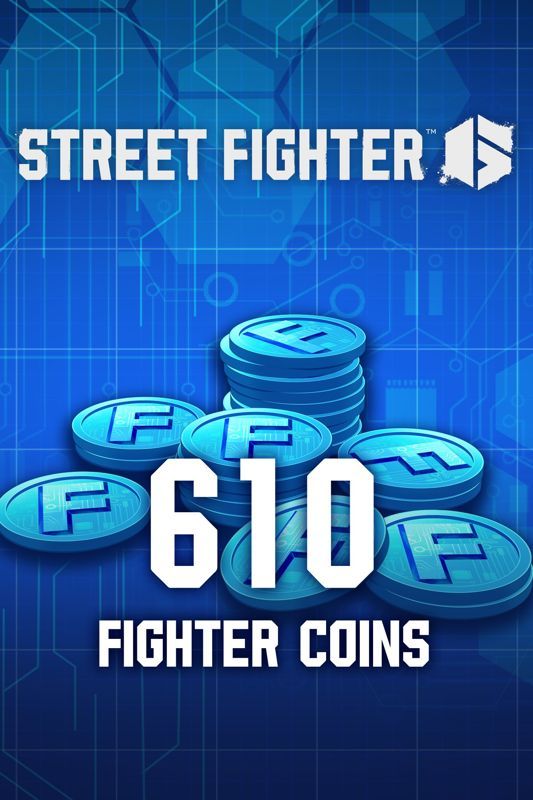 Game cover: Street Fighter 6: 610 Fighter Coins