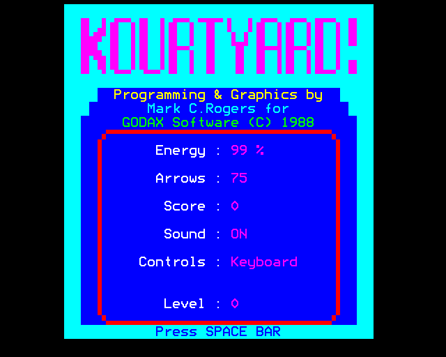 Game cover: Kourtyard