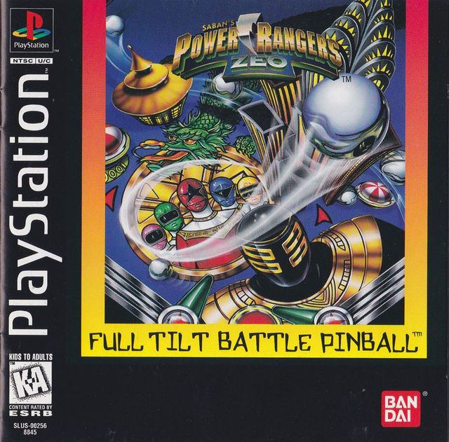 Game cover: Saban's Power Rangers Zeo: Full Tilt Battle Pinball