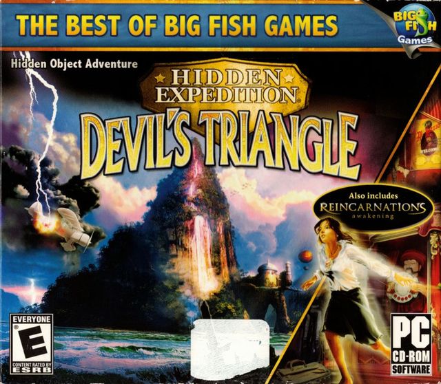 Game cover: Hidden Expedition: Devil's Triangle (Also includes Reincarnations: Awakening)