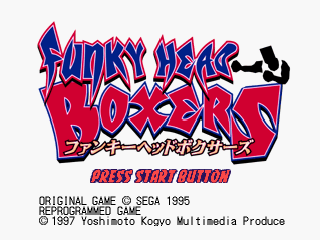 Game cover: Funky Head Boxers