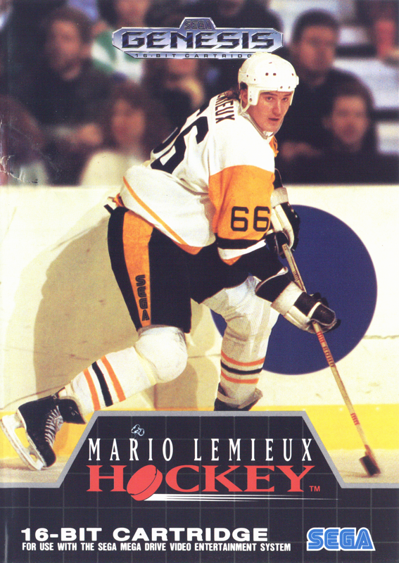 Game cover: Mario Lemieux Hockey