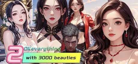 Game cover: OKeverything with 3000 beauties 2