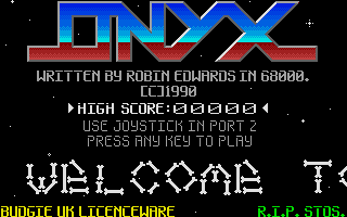 Game cover: Onyx