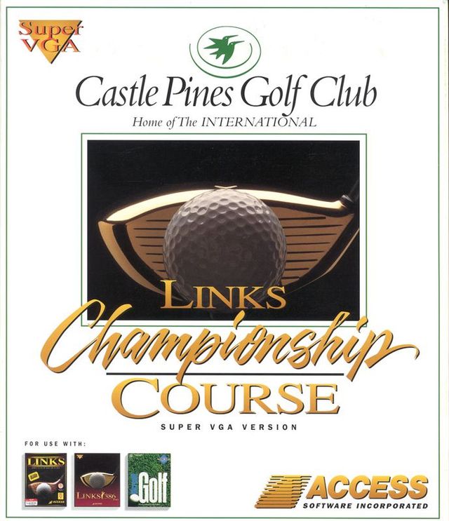 Game cover: Links: Championship Course - Castle Pines Golf Club