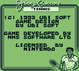 Game cover: Jimmy Connors Tennis