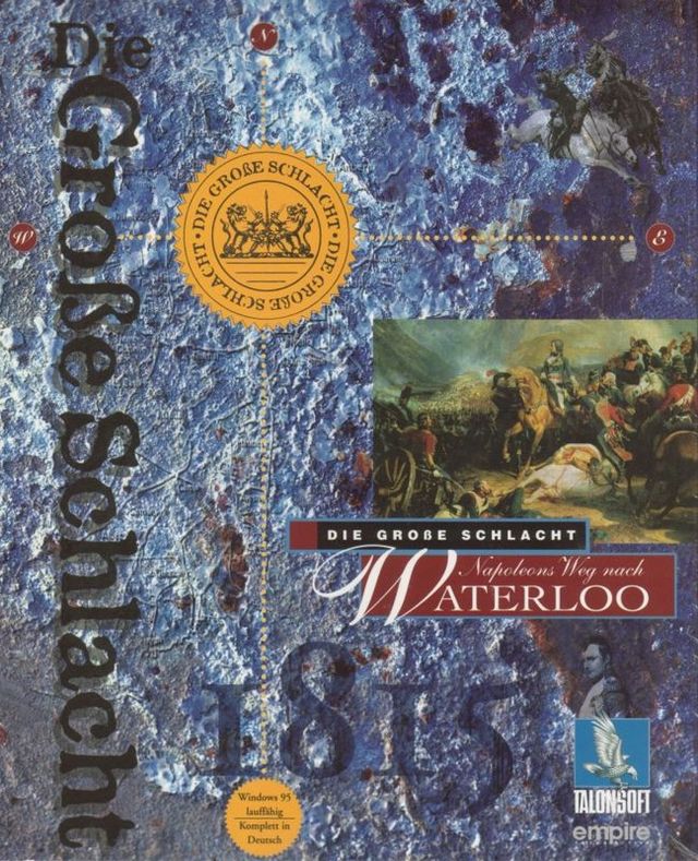 Game cover: Battleground 8: Prelude to Waterloo