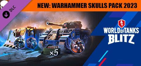 Game cover: World of Tanks: Blitz - Warhammer Skulls Pack 2023