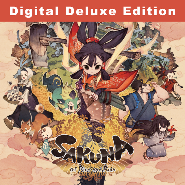 Game cover: Sakuna: Of Rice and Ruin (Digital Deluxe Edition)