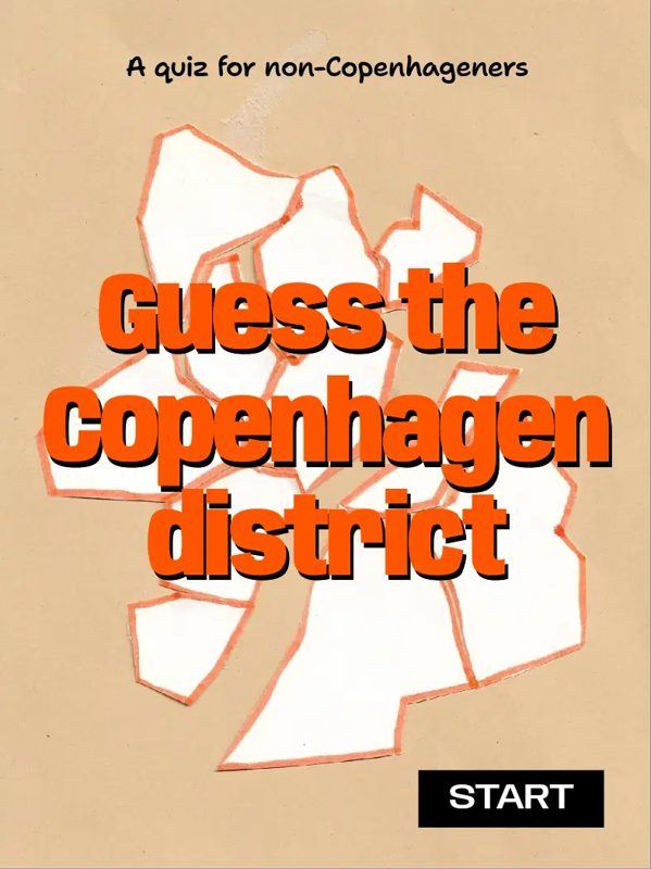 Game cover: Guess the Copenhagen District