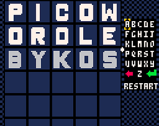 Game cover: PicoWordle