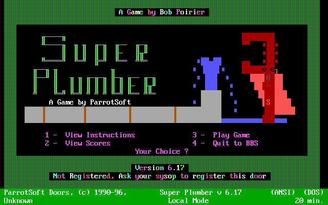 Game cover: Super Plumber