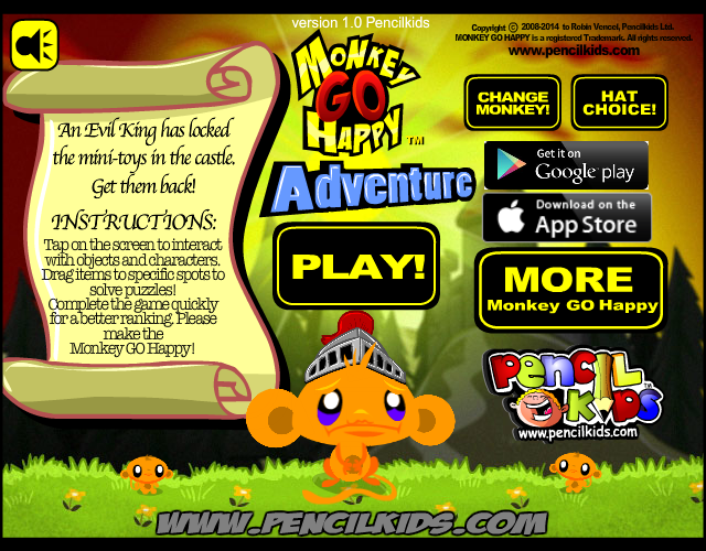 Game cover: Monkey Go Happy: Adventure