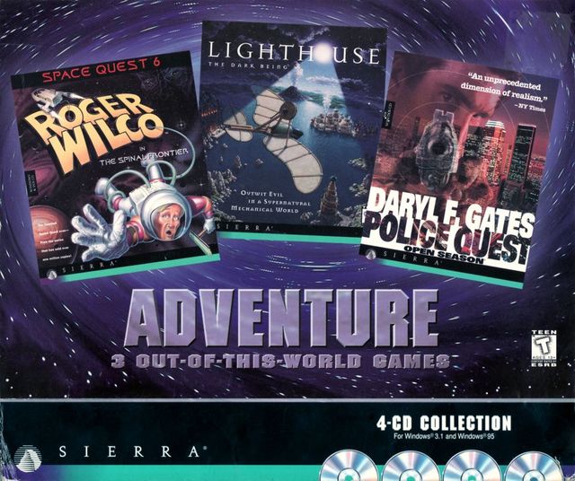 Game cover: Adventure: 3 Out-Of-This-World Games