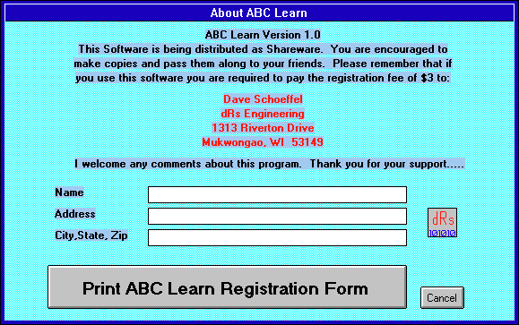 Game cover: ABC Learn